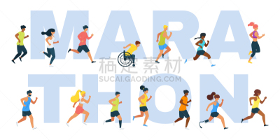 马拉松赛跑,概念,单词,运动竞赛,短跑,运动,田径运动,慢跑,行动