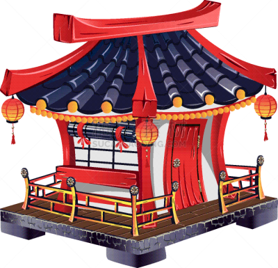 日本,房屋,瓦,传统,百叶帘,模板,童话故事,窗户,盆景