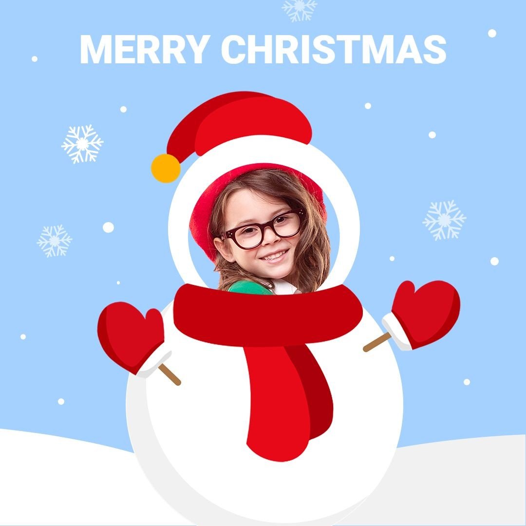 Christmas Seasonal Greetings Profile Picture Templates