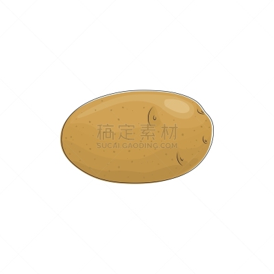 分离着色,马铃薯,白色背景,生物学,农业,白色,蔬菜,有机食品,自然,生食