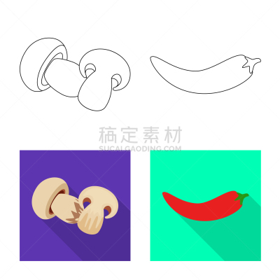 分离着色,商品,图标集,一个物体,红色,干净,偏好,热,尝,收集