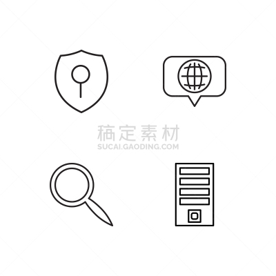 轮廓,商务,计算机图标,极简构图,男人,顺序,技术,布置,服务,相伴