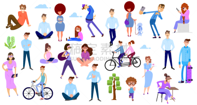 小的,户外,群众,人,暑假,运动,母亲,父亲,狗,女人