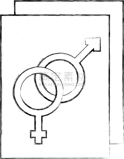 文档,女性标志,男性,男人,男孩,女人,女孩,轮廓,女性特质,图像