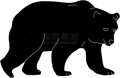 熊,自然,动物园,野生动物,图像,哺乳纲,动物,力量,捕猎行为,剪影