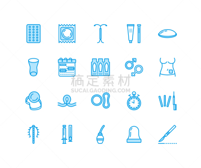 避孕品,计算机图标,成一排,家庭,轮廓,做计划,保护