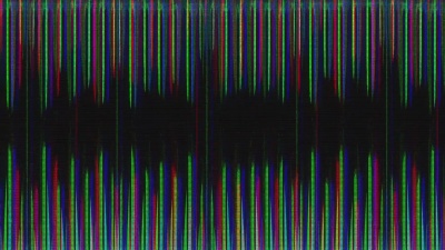 独特的设计抽象数字动画像素噪声毛刺错误视频损坏