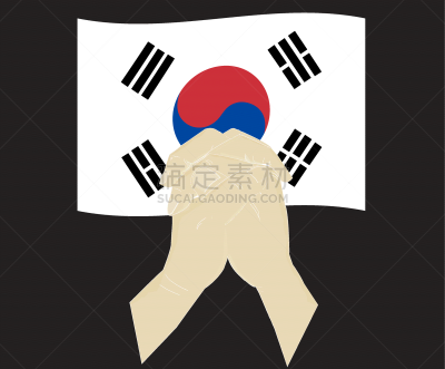 韩国,绘画插图,矢量,背景聚焦,标志,概念,插画,援救,祈祷