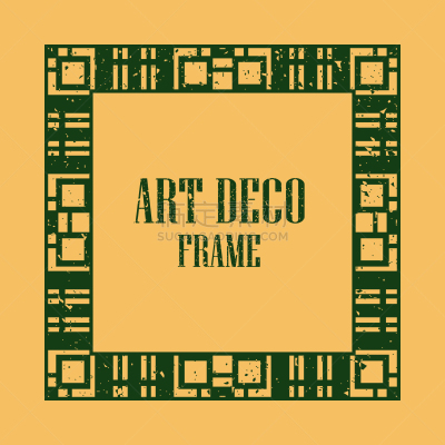 Art Deco风格,边框,20多岁,形状,几何形状,角度,式样,条纹,华丽的,复古