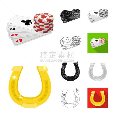 赌场,设备用品,轮廓,商务,大口袋,黄金,刺激,收集