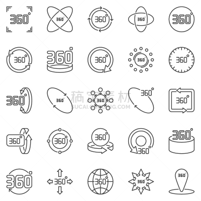 vr360,文凭,圆形,轮廓,符号,数字60,直的,技术,模板,品牌名称