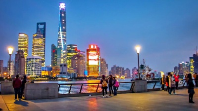 上海夜空