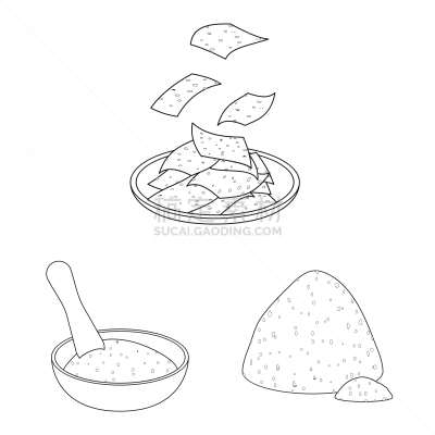 素食,食品,分离着色,计算机图标,一个物体,健康保健,营养品,维生素,成分,收集