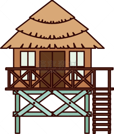 白色背景,木制,海滩,房屋,旅行者,地形,户外,夏天,放松,旅行
