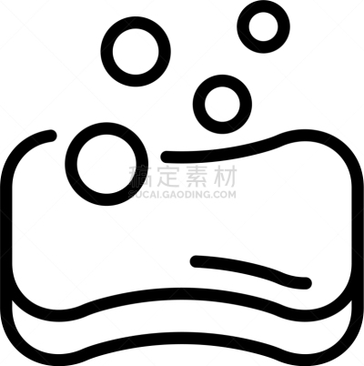 轮廓,计算机图标,高雅,海绵,汽车,清洁工,设备用品,柔和,白色,分离着色