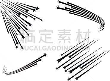 黑色,抽象,星星,星迹,请柬,陨石,模板,落下,问候,剪影
