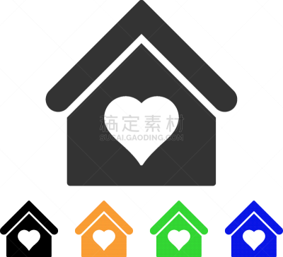 房屋,计算机图标,黄色,浪漫,图像,妓院,婚礼,设计元素,矢量,爱