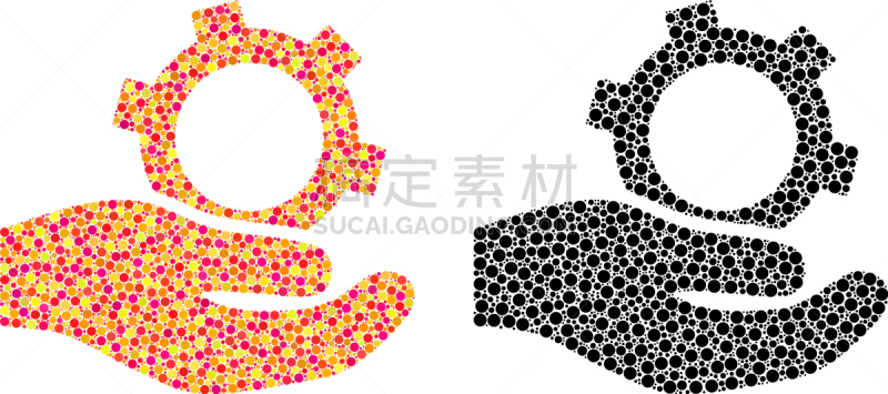 像素化,工程师,计算机图标,商务,球体,一个物体,一致,圆形,服务,选择