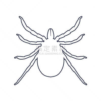 寄生的,蜱,轮廓,书,自然,风险,有毒物质,安全的,剪影,生病