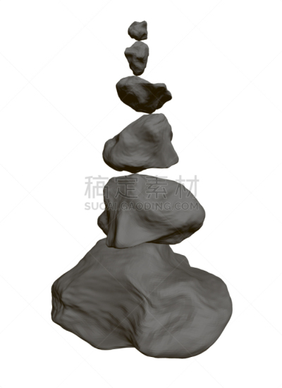 石头,华丽的,在上面,圆石,平衡,堆,沙砾,鹅卵石,矿物质,岩石