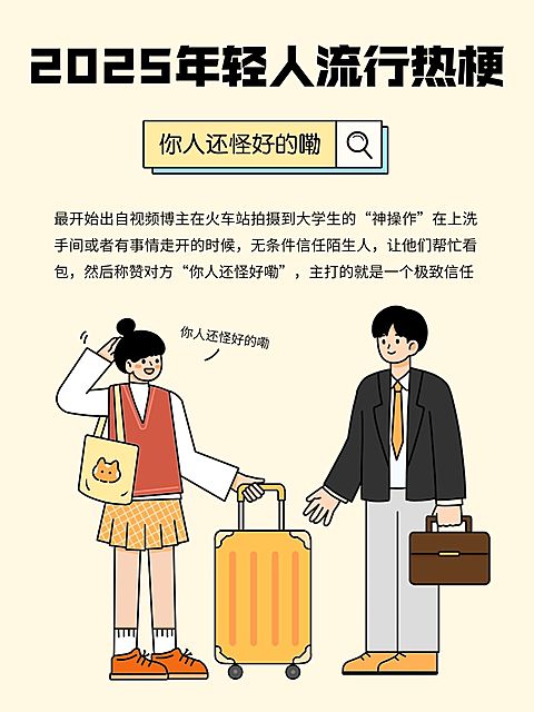 年终年度热词趣味热梗套系小红书配图