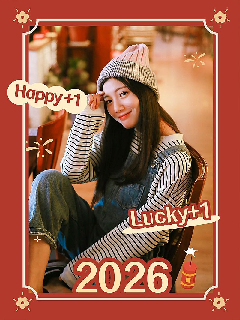 新年元旦趣味个人晒照PLOG