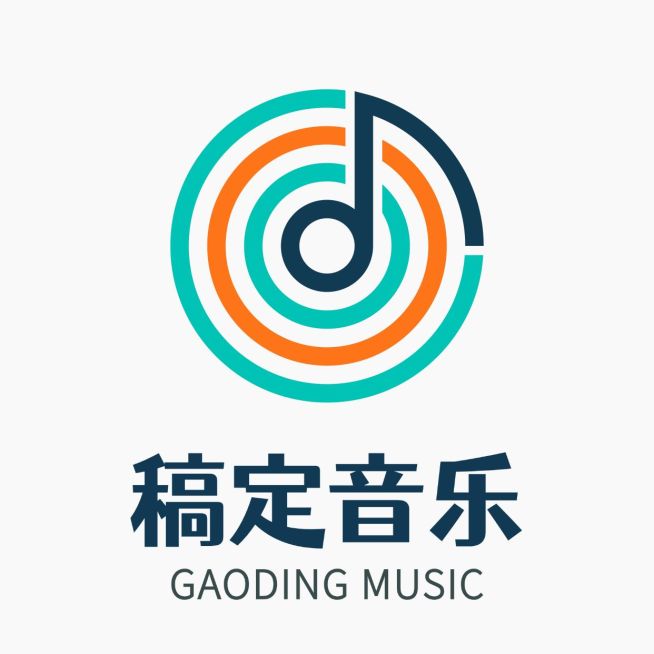 音乐扁平卡通创意Logo头像预览效果