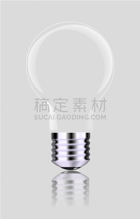 分离着色,电灯泡,图像,白色,创造力,热,概念,设备用品,矢量,写实