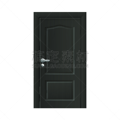 绘画插图,关闭的,门,门口,矢量,分离着色,易接近性,暗色,背景分离,建筑物门