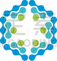 模板,点连成线,矢量,品牌名称,绘画插图,像素化,数字10,传媒,华丽的,药