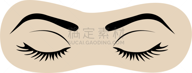 彩色图片,女性,闭着眼睛,肖像,眉毛,睫毛,女人,自然美,剪影