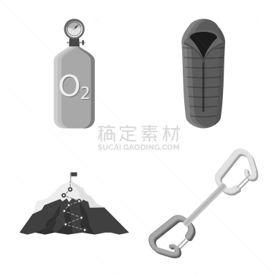 分离着色,标志,一个物体,地形,户外,圆柱体,红色,灰色,爬山,收集