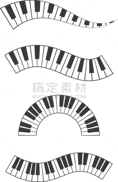 图标,钢琴师,分离着色,白色,创造力,商务,音乐,爵士乐,概念,模板