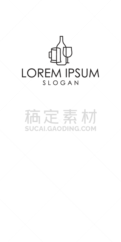 bottle logo graphic abstract
