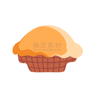 清新,蛋糕,计算机图标,矢量,平坦的,可爱的,背景分离,食品,小麦面团,甜点心