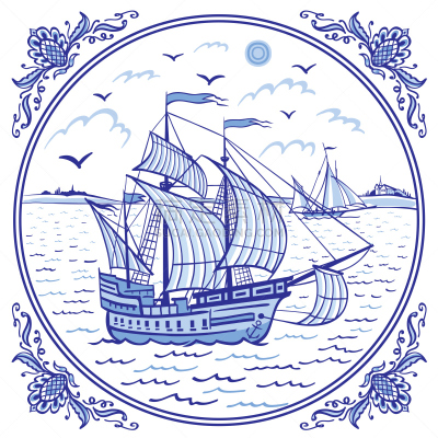 海洋,海景,帆船,船,传统,帆,游艇,风,边框,复古风格