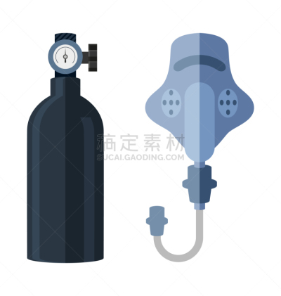 计算机图标,氧气瓶,水下,圆柱体,黑色,金属,钢铁,压力,休闲