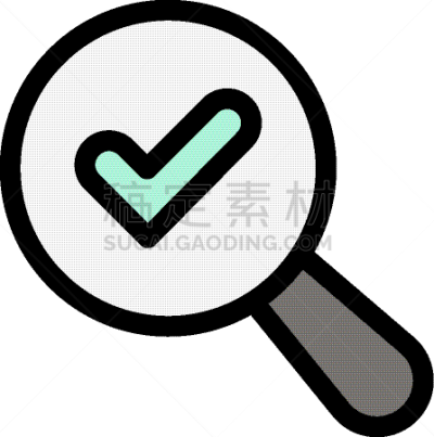 彩色图片,视角,平坦的,图标,白色,概念,焦点,探索,搜寻