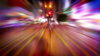 疯狂的道路。