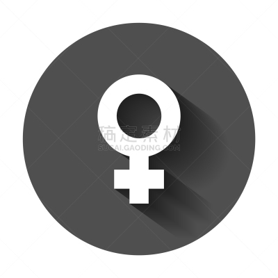 女人,性别标志,计算机图标,扁平化设计,女性,轮廓,白色,人,女性特质