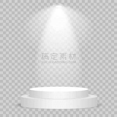 圆形,矢量,背景,透明,指挥台,舞台,灯开关,视点,阴影,奖