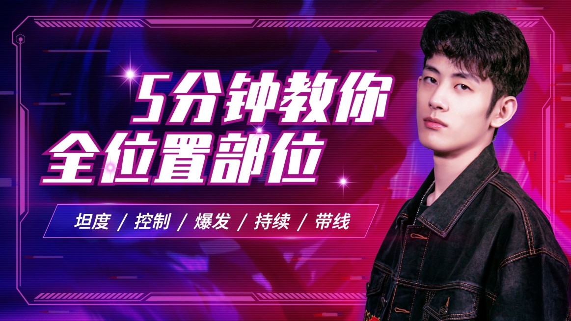 电竞赛事解说横版视频封面预览效果