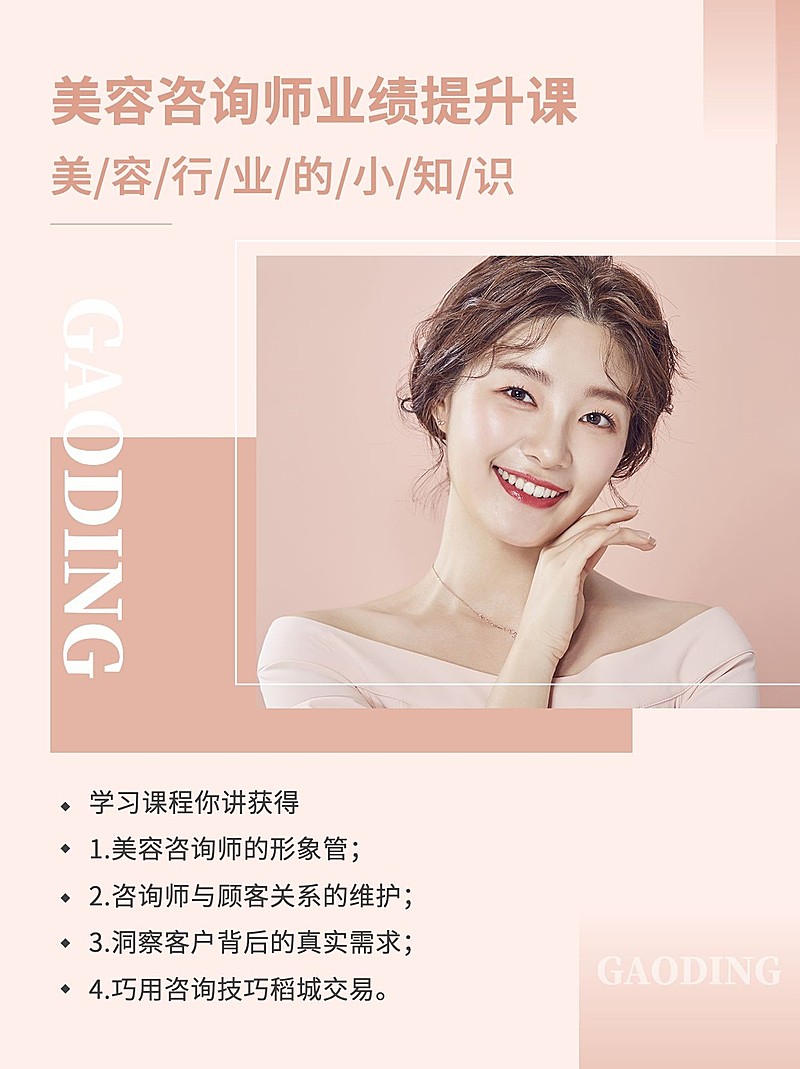 小红书配图美业护肤相关知识科普