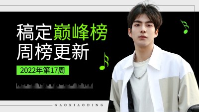明星应援数据向饭制混剪横版视频封面