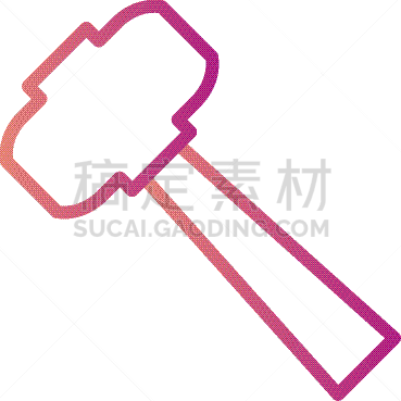 计算机图标,锤骨,轮廓,矢量,符号,直的,图像,标志,插画,设计