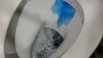 厕所里的冲厕水