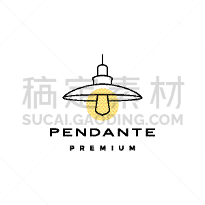 industrial pendant hanging light interior logo