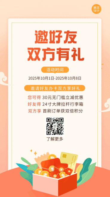 国庆节促销活动GIF动态海报预览效果