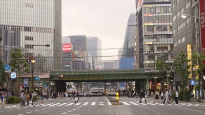东京银座路口