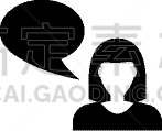 女人,平坦的,计算机图标,商务,经理,全科医师,顾客,行政人员,讨论